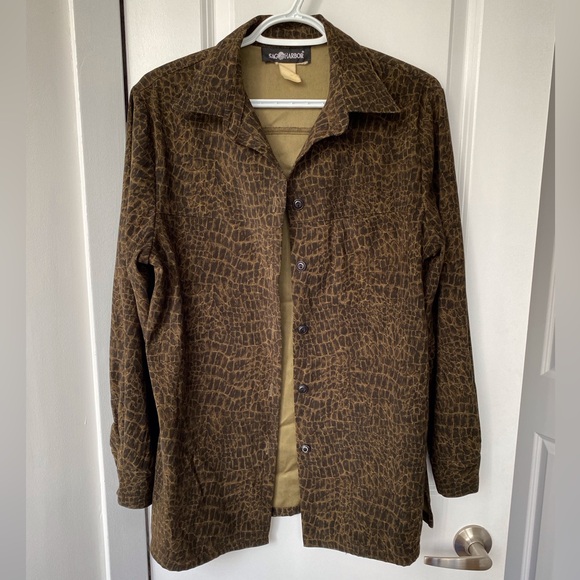 90s Alligator Print Light Jacket (10) - Picture 2 of 16